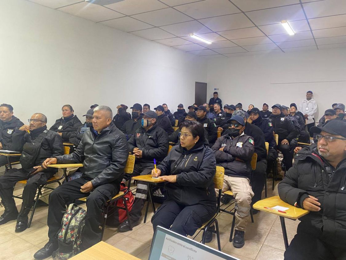 Fortalece San Pedro Cholula capacitación de Guardias Ciudadanos con el programa “Paz en Acción”