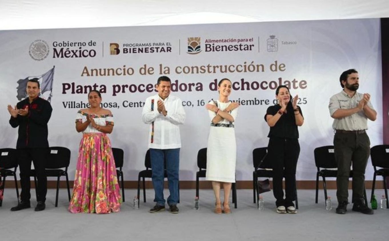 Tabasco presume su nueva planta de chocolate