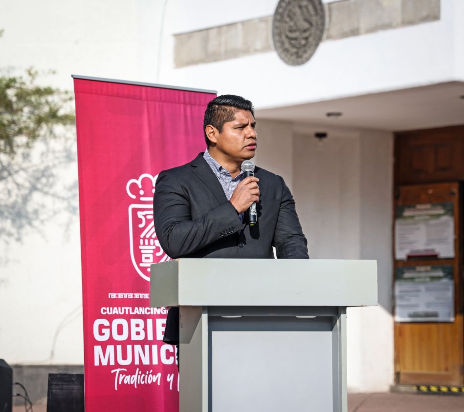 Omar Muñoz encabeza conmemoración por el “115 Aniversario de la Revolución Mexicana”