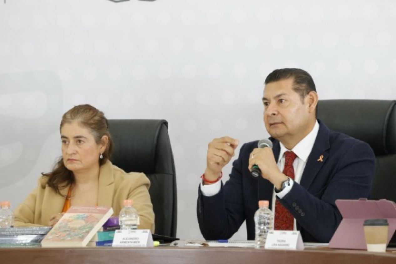 Afirma Armenta que Puebla no está lista para levantar la Alerta de Violencia de Género
