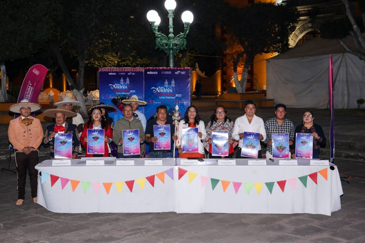 Cultura, tradición y convivencia familiar en la Feria Patronal de San Andrés Cholula 2025
