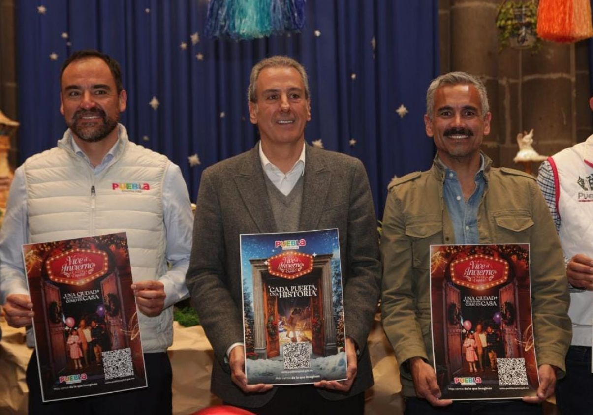 Puebla lanza su programa decembrino 2025 y prevé récord turístico al cierre del año
