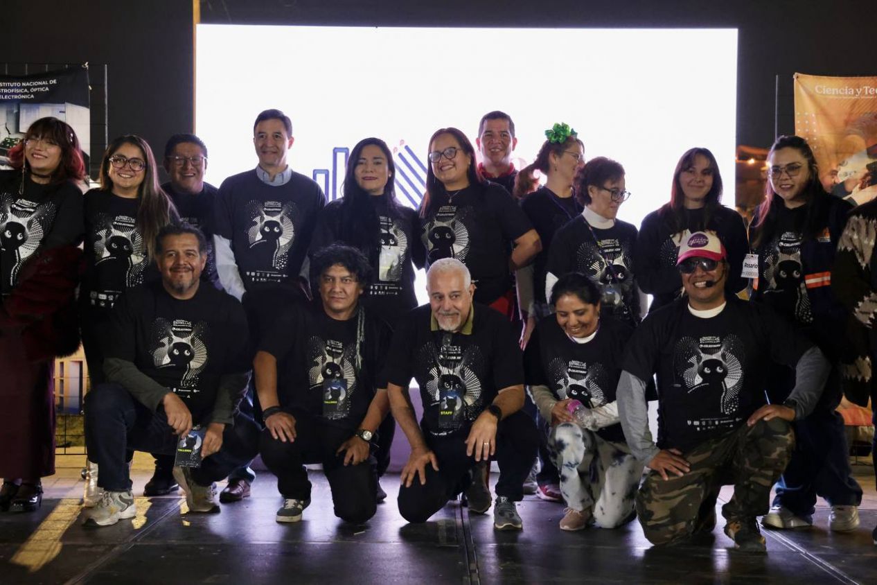 Ciencia y cosmos iluminan San Andrés Cholula en la Noche de las Estrellas
