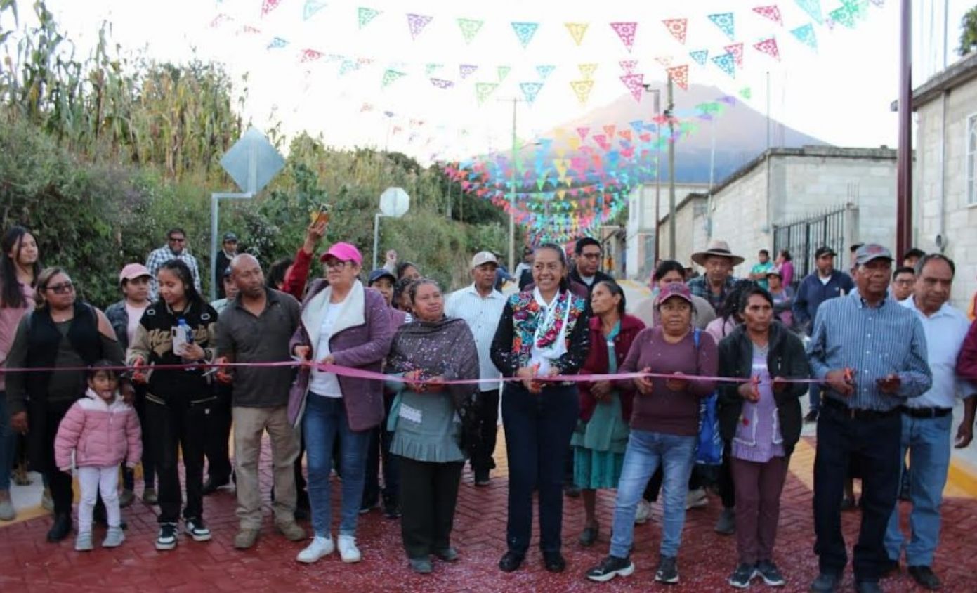 Obra que impulsa el desarrollo comunitario