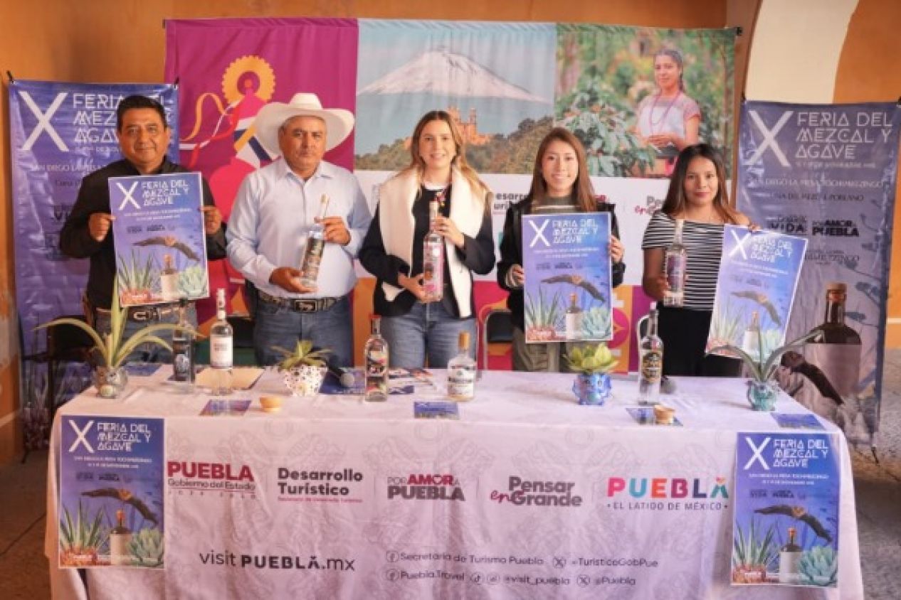 Habrá Feria del Mezcal y Agave en San Diego la Mesa Tochimiltzingo, Puebla