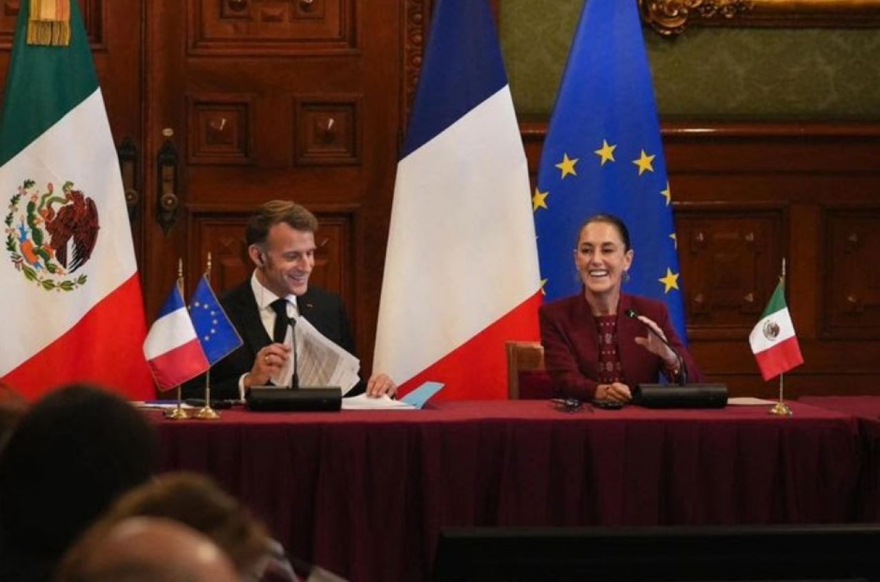 Sheinbaum busca fortalecer la relación México–Francia