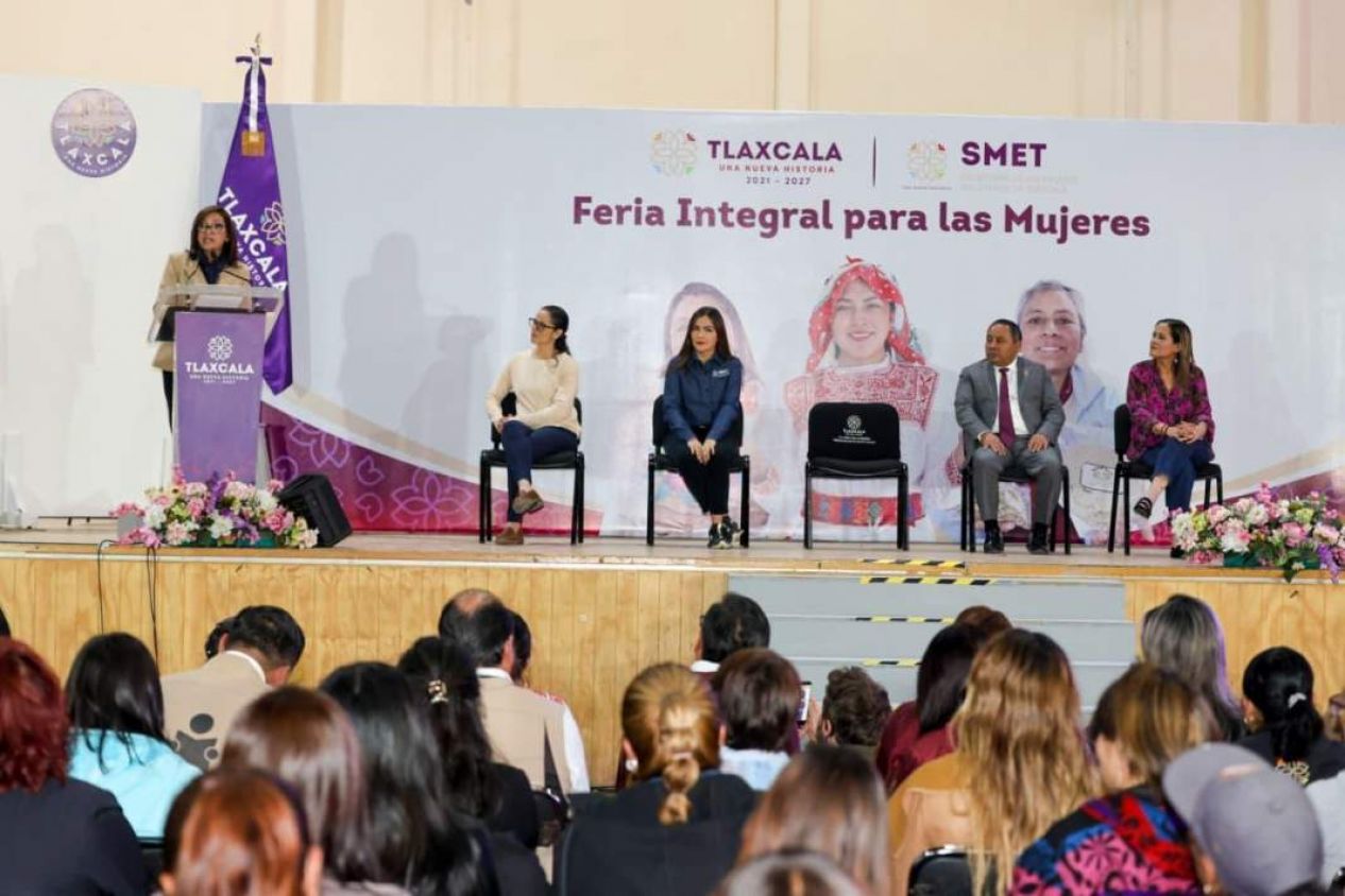 Lorena Cuéllar impulsa el poder femenino en Tlaxcala con la Feria de Atención Integral 2025