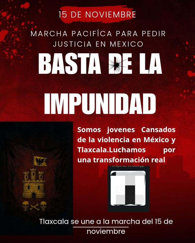 Convocan alumnos de la UATx a marcha contra violencia e impunidad