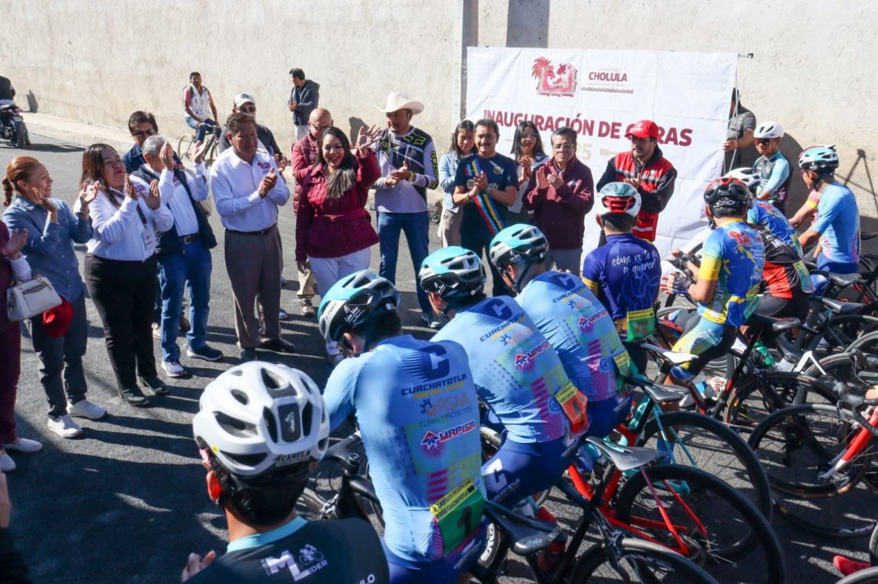 Tonantzin Fernández cumple su palabra con la rehabilitación de vialidad usada por jóvenes deportistas