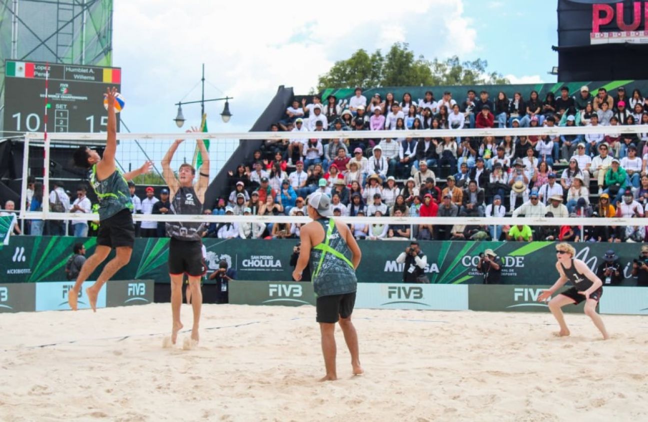 Inicio del Campeonato Mundial de Voleibol de Playa Sub-21