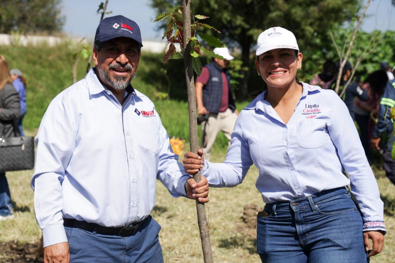 Fomenta Lupita Cuautle la cultura de cuidado ambiental en San Andrés Cholula