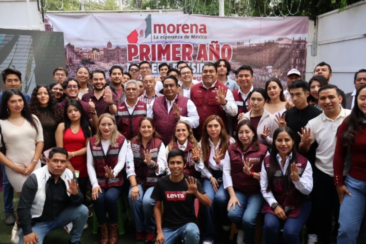 Morena Puebla rechaza estar "robando" militancia de PSI