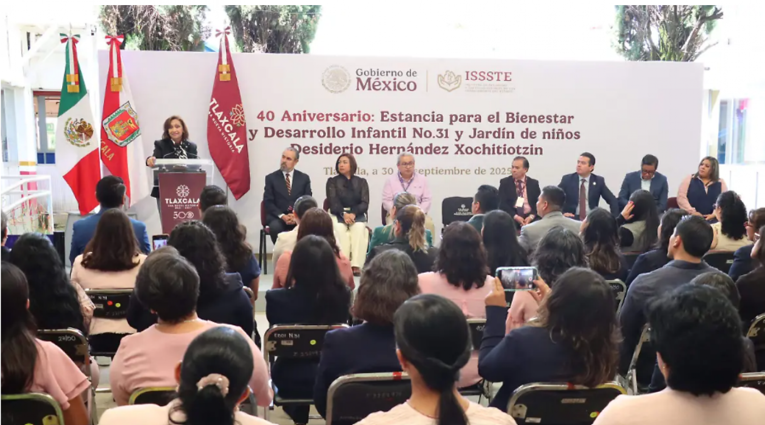 Tlaxcala celebra 40 años de la Estancia de Bienestar y Desarrollo Infantil