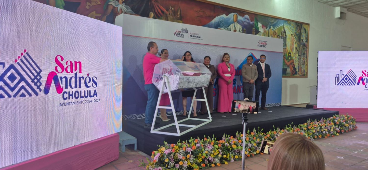 Reconoce San Andrés Cholula responsabilidad ciudadana a través de “Sorteo Predial 2025”