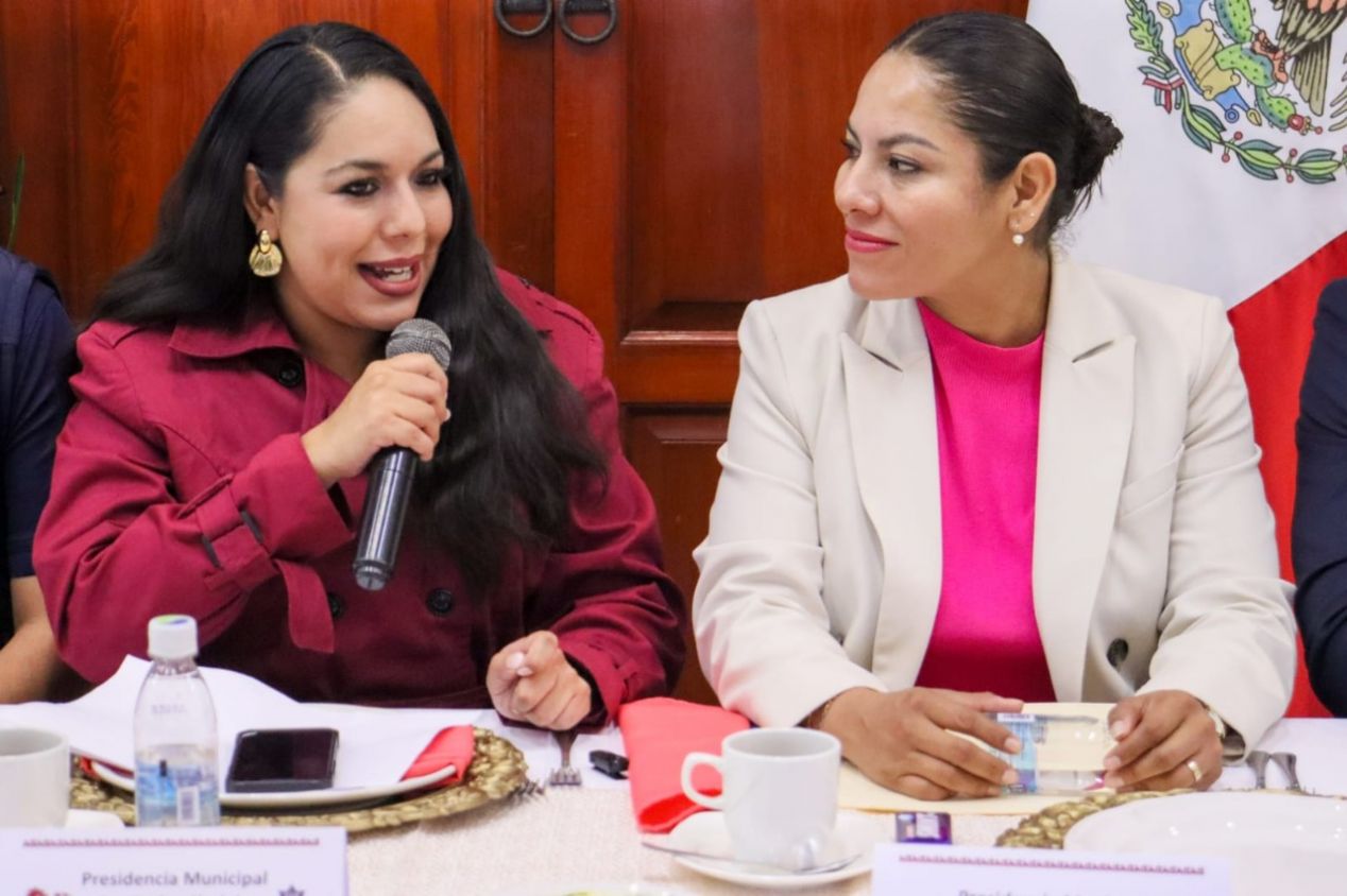 Por un San Pedro Cholula más seguro, Tonantzin Fernández encabeza Mesa de Seguridad Intermunicipal