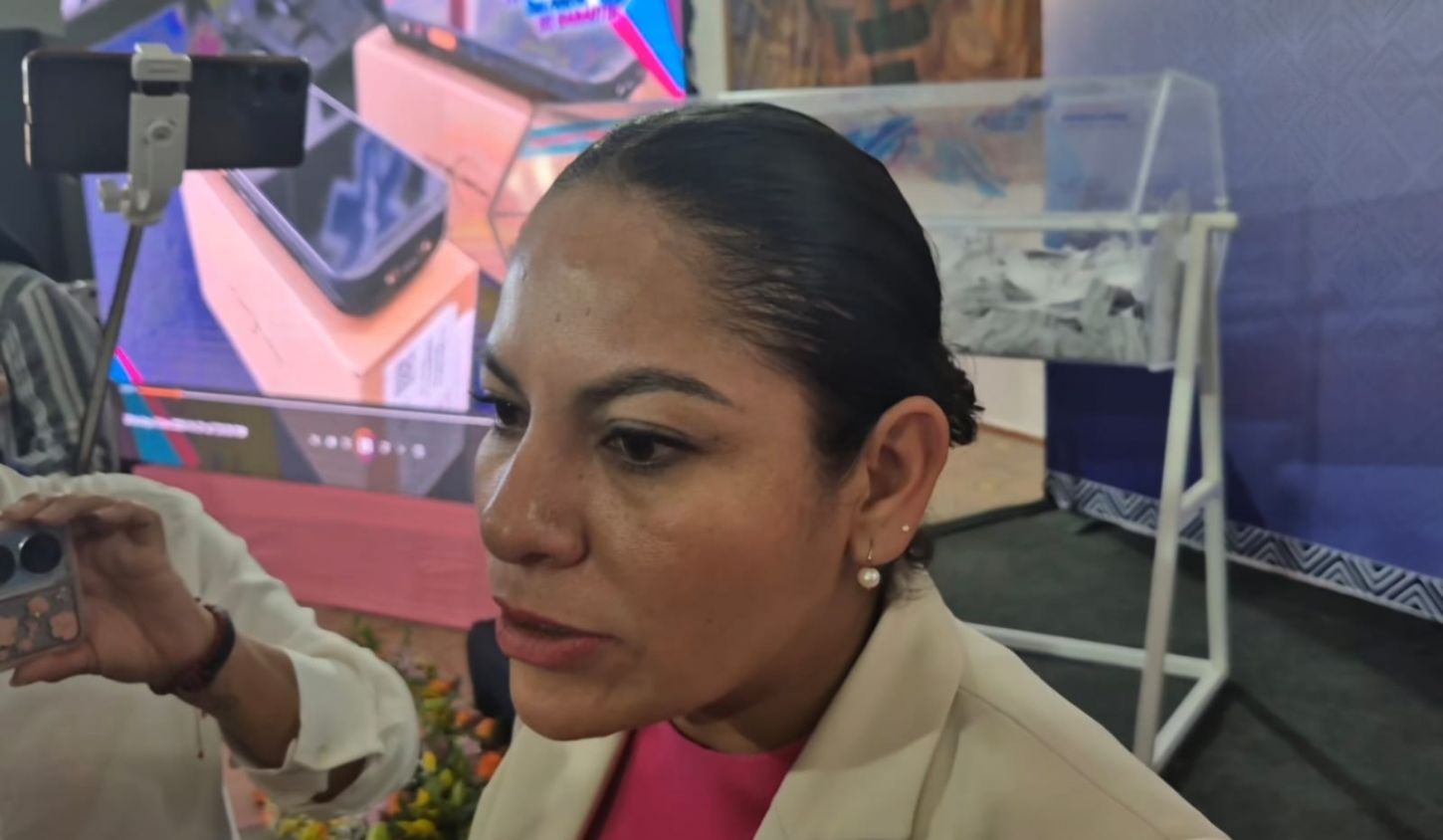 Guadalupe Cuautle invita a la ciudadanía a sumarse a la colecta solidaria durante el Festival “Sendero al Mictlán”