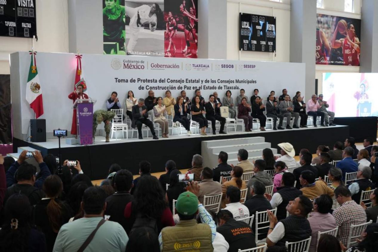Tlaxcala impulsa Consejos de Paz para fortalecer la unidad social