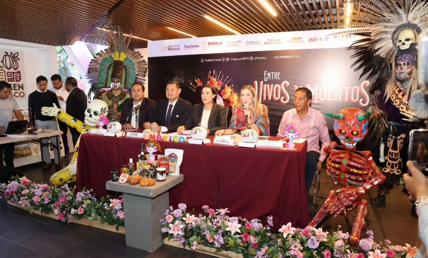 Puebla, referente nacional del Día de Muertos
