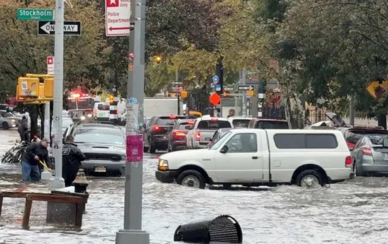 Lluvias récord y tragedia en la Gran Manzana