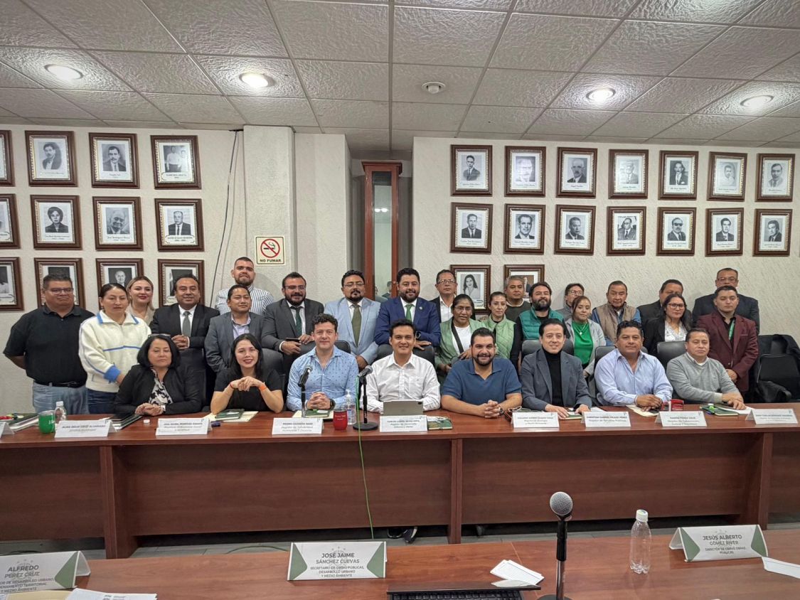 Rinde informe el secretario de Obras Públicas de San Martín Texmelucan; destacan acciones en infraestructura y medio ambiente