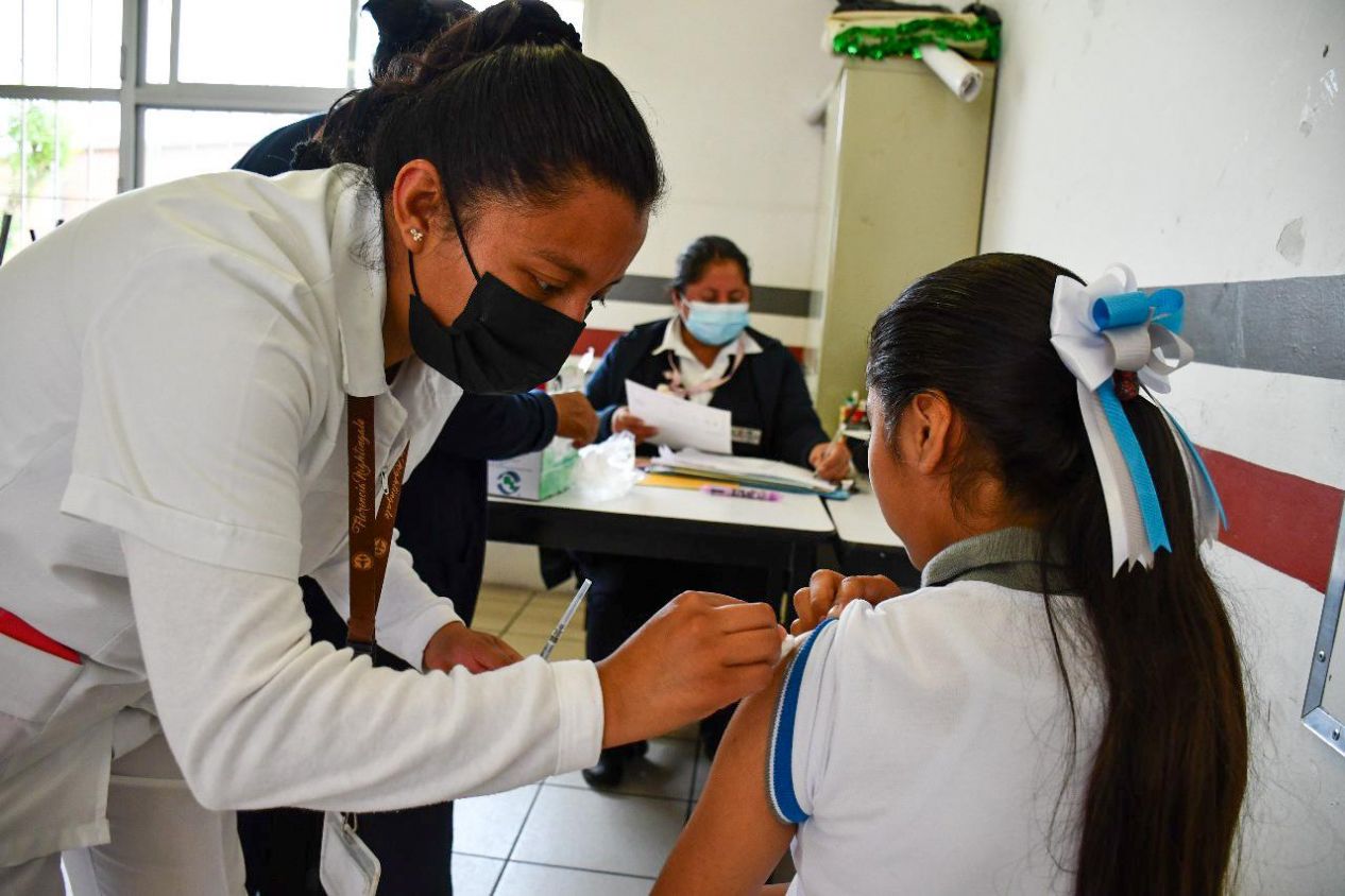 Tlaxcala refuerza vacunación contra el sarampión para evitar contagios