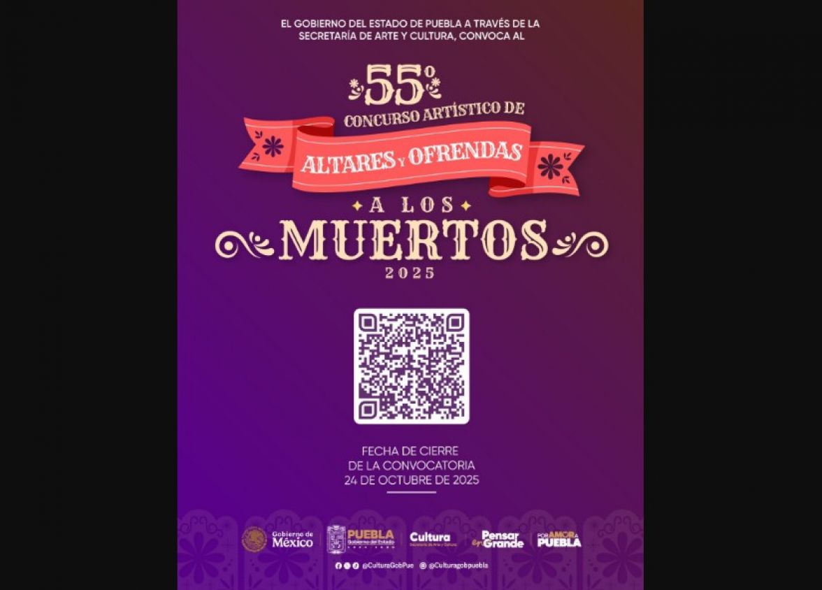 Puebla celebra el 55° Concurso de Altares y Ofrendas