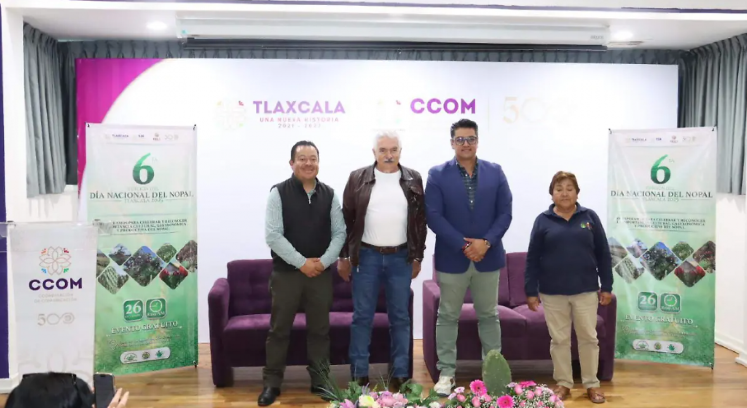 Tlaxcala celebra la Sexta Edición del Día del Nopal con 560 productores