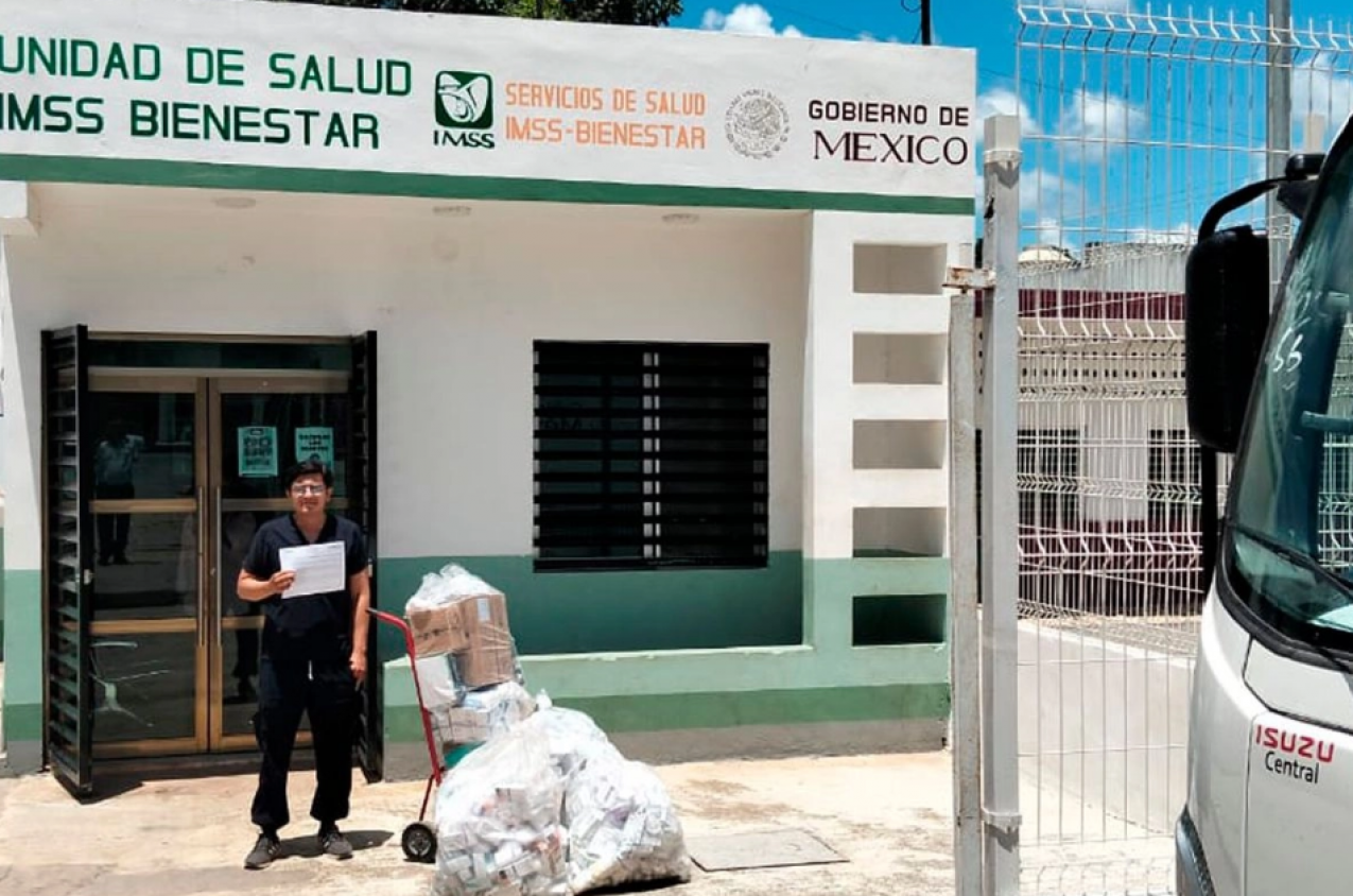 ‘Rutas de Salud’ garantizan abasto de medicamentos en hospitales de Tlaxcala