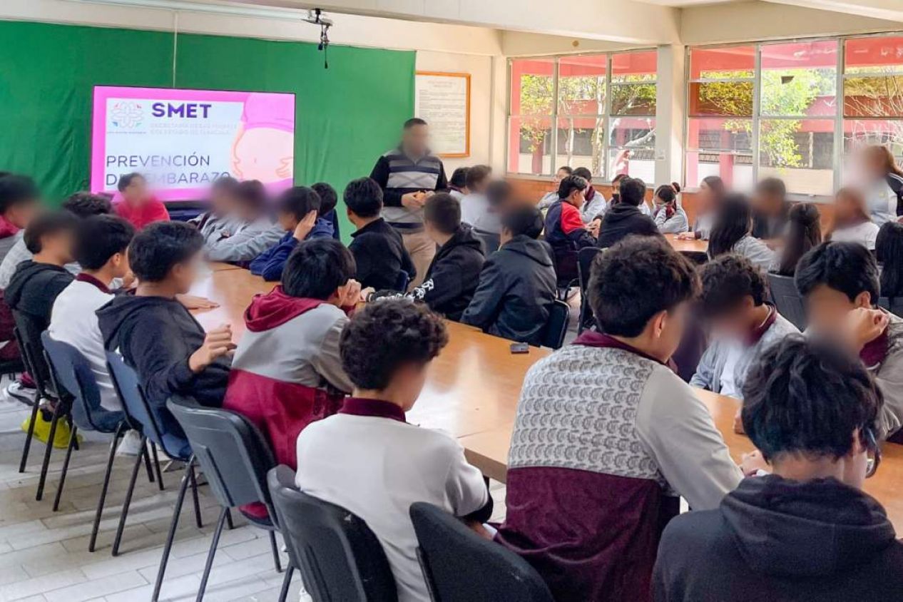 Tlaxcala fortalece prevención del embarazo adolescente con jornadas educativas