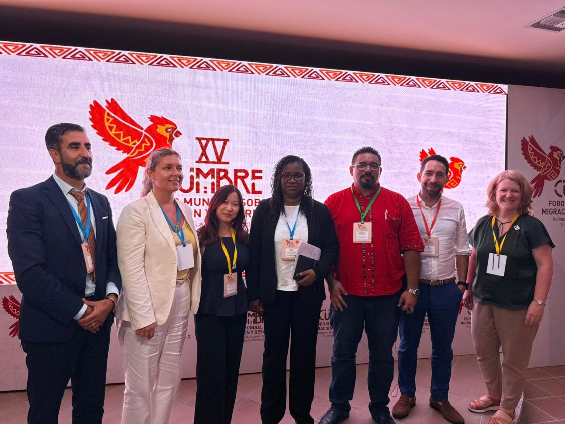 Tlaxcala lidera en la XV Cumbre Mundial de Migración defendiendo derechos humanos
