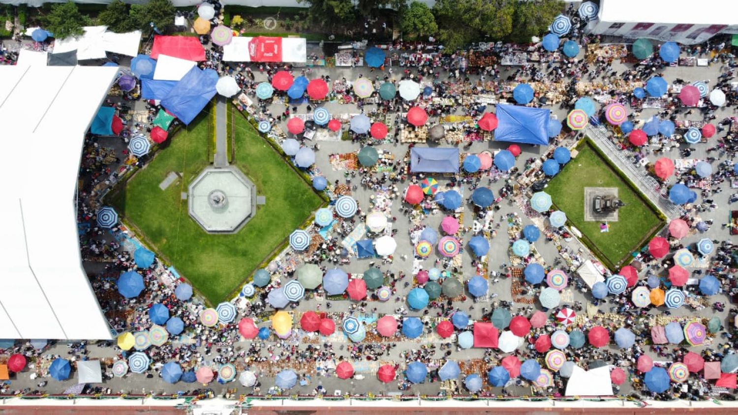 Más de 100 mil personas vivieron el Milenario Trueque en San Pedro Cholula