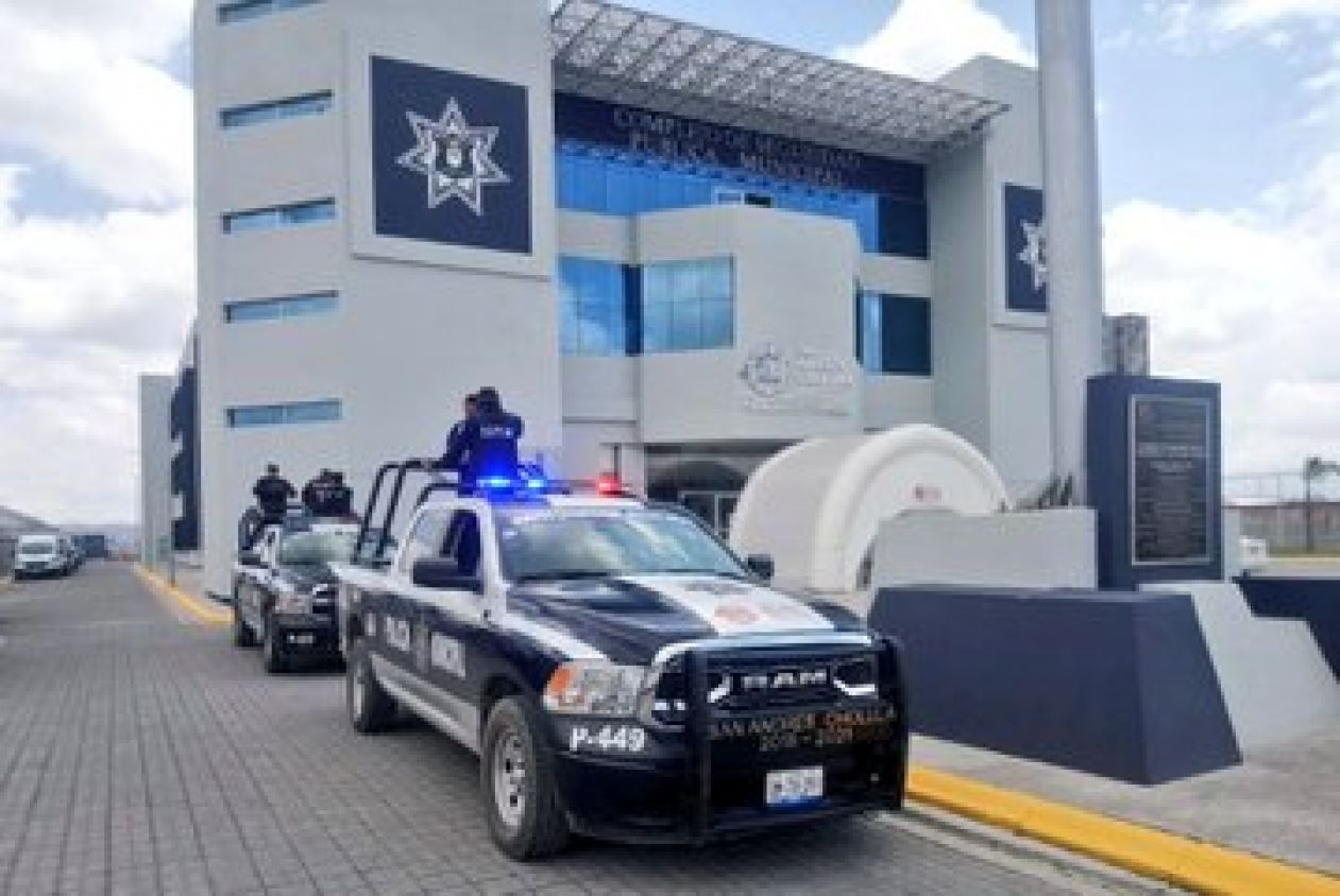 Muere presunto asaltante dentro de complejo de seguridad de San Andrés Cholula 