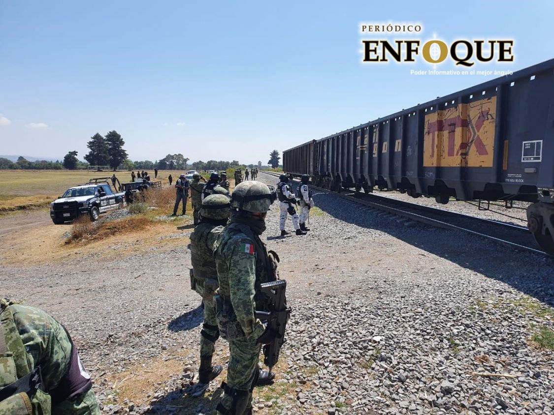 Intentos del robo al tren continúan, GN frustra de nuevo  