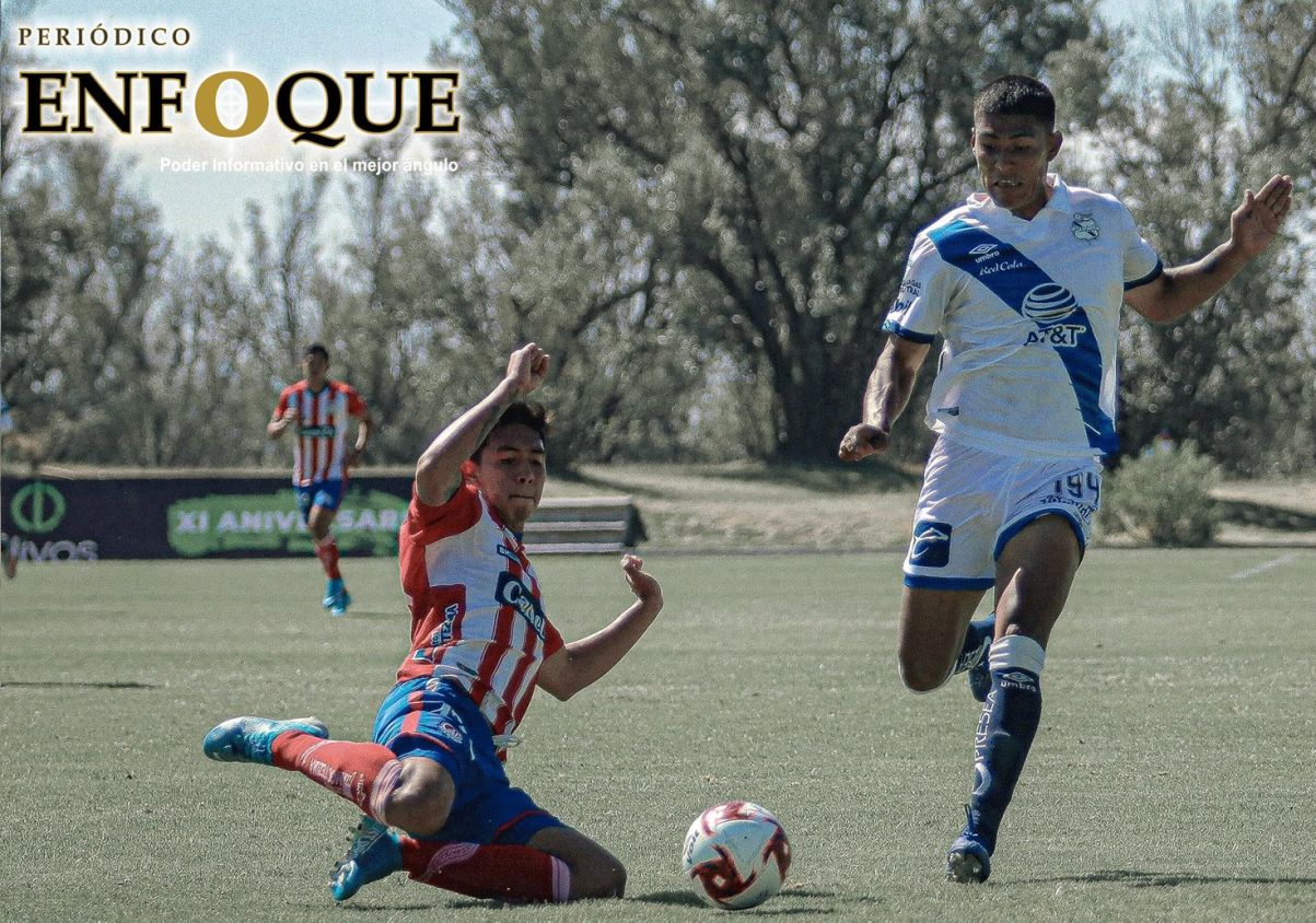 El Puebla sub 20 logra imponerse ante el Atlético de San Luis