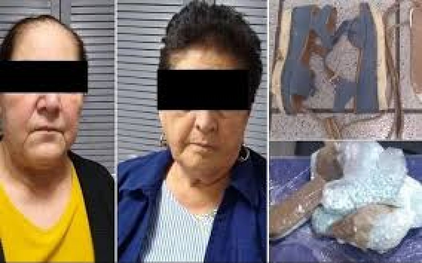 Detienen a dos abuelitas en Sonora por transportar droga en las suelas de sus zapatos