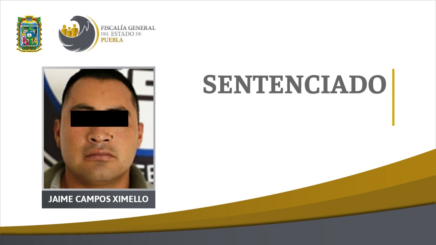 Homicida de Atlixco sentenciado a más de 20 años en prisión