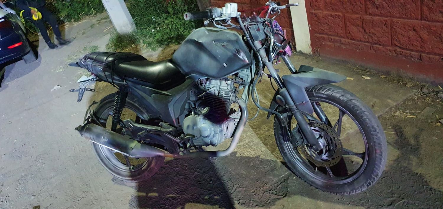 Recuperan en Atlixco motocicleta con reporte de robo