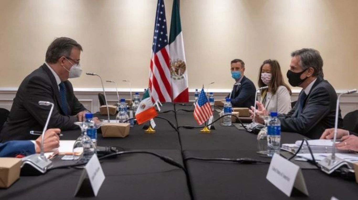 Ebrard se reune con Blinken para buscar una visión común con EEUU