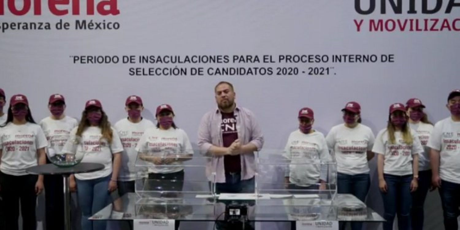 Este 19 de marzo Morena dará a conocer mediante insaculaciones a los candidatos a diputaciones federales plurinominales