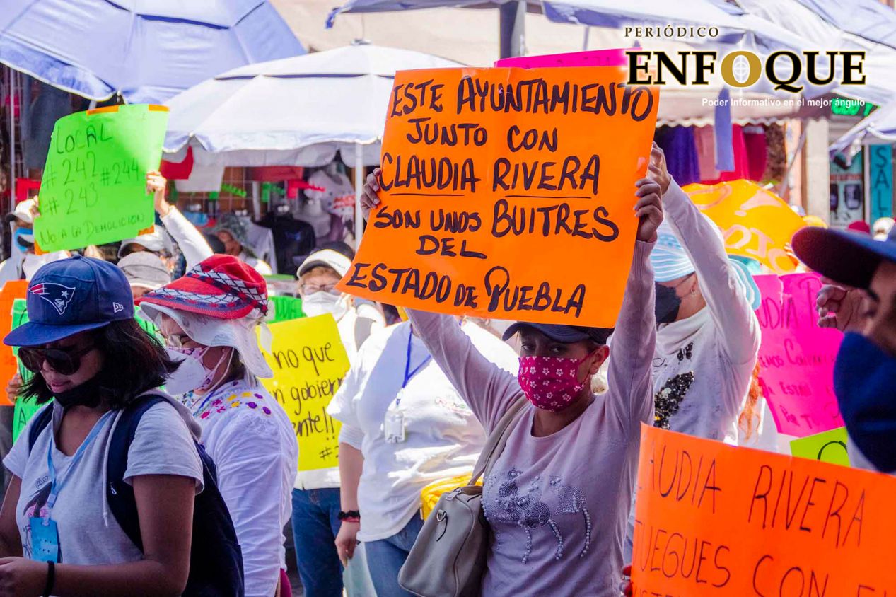 Comerciantes piden modernización, pero no demolición del Mercado Amalucan