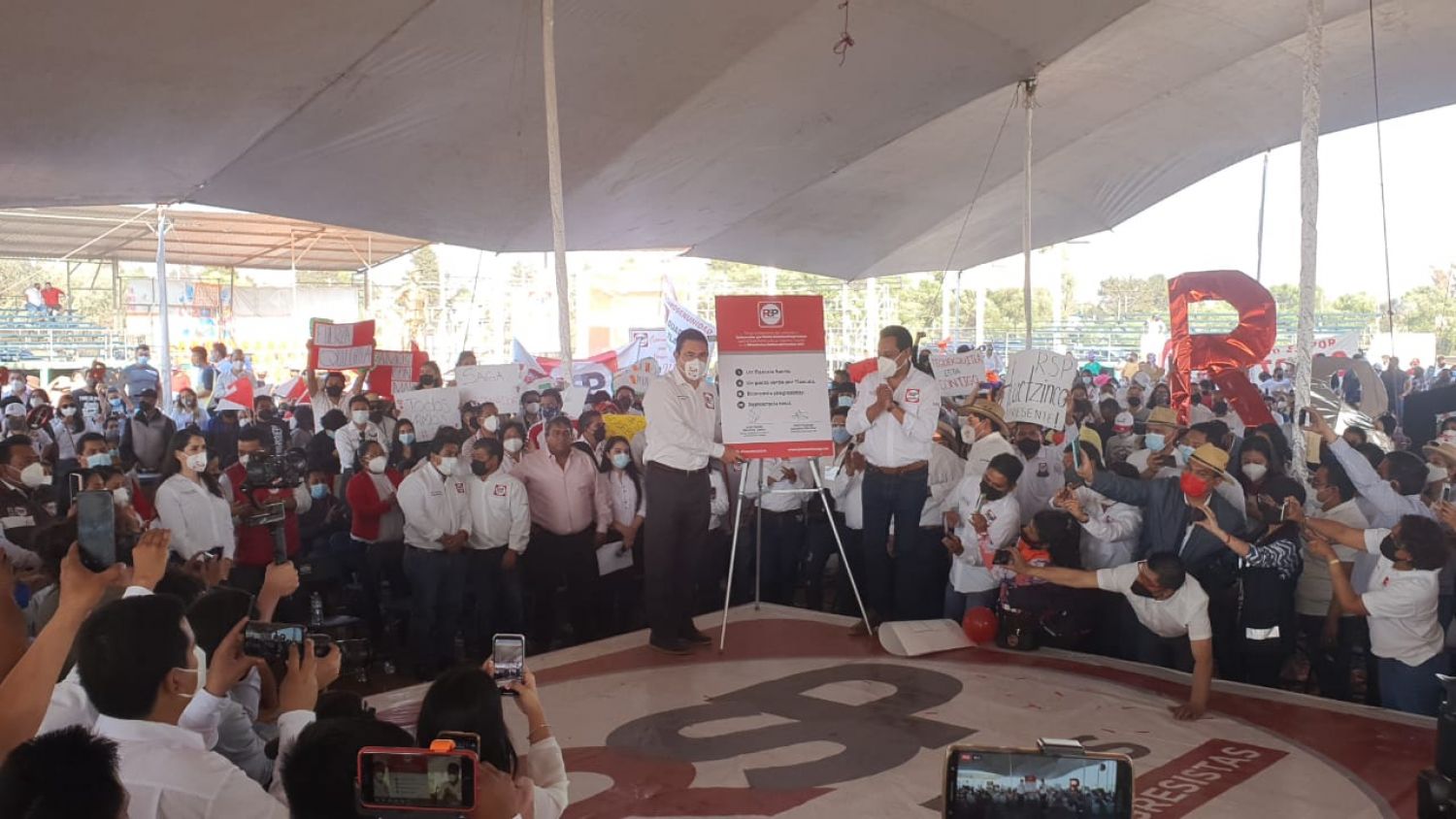 No estoy preocupado de competir con dos coaliciones: Saga