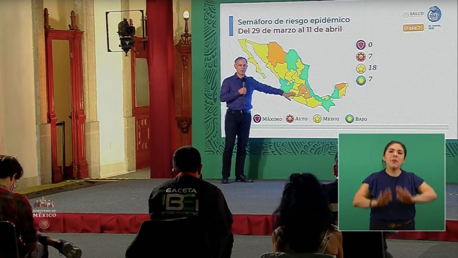 Siete estados pasan a semáforo verde; consulta en qué color está el tuyo