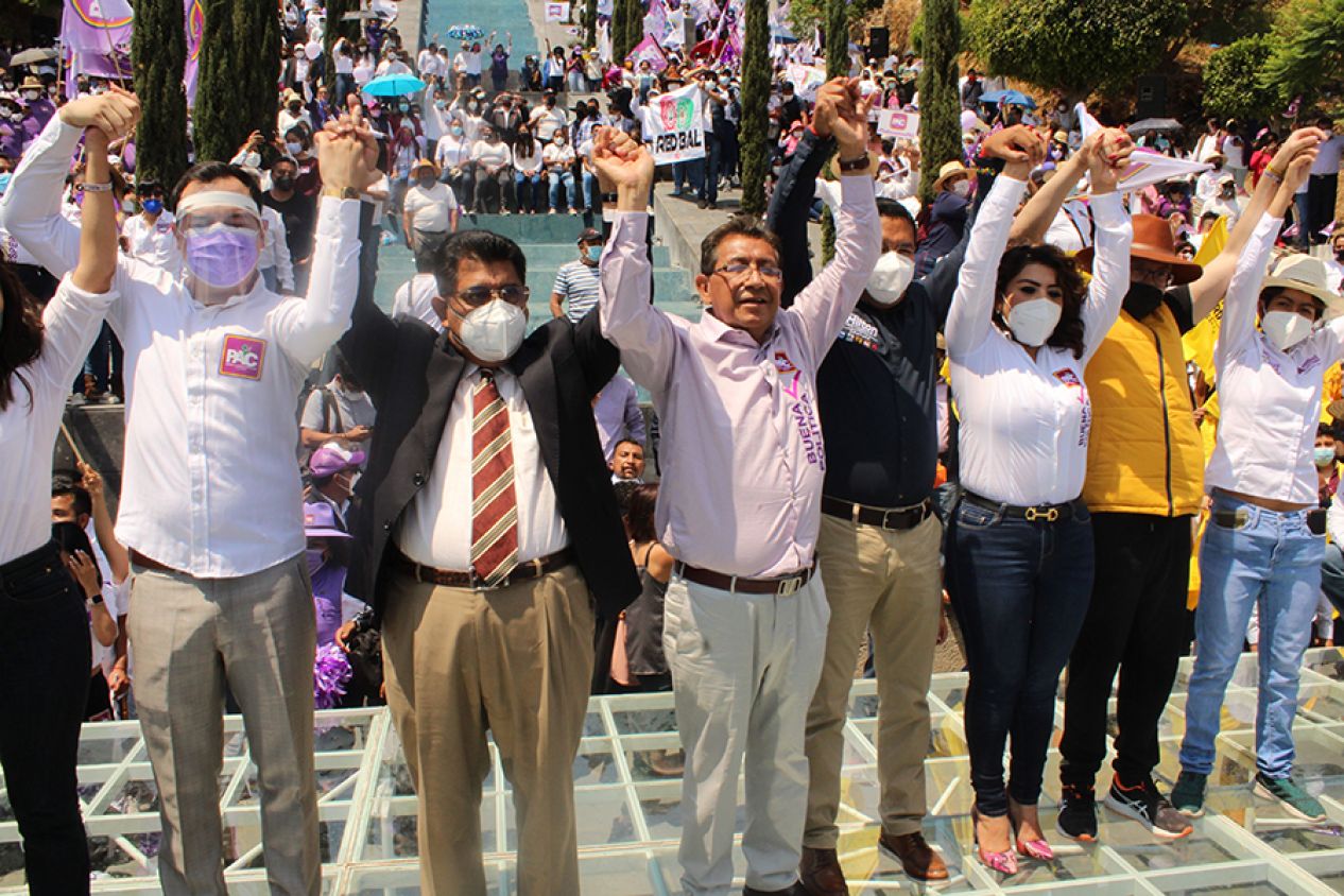 Serafin Ortiz comienza su campaña por la capital tlaxcalteca asegurando “la buena politica”
