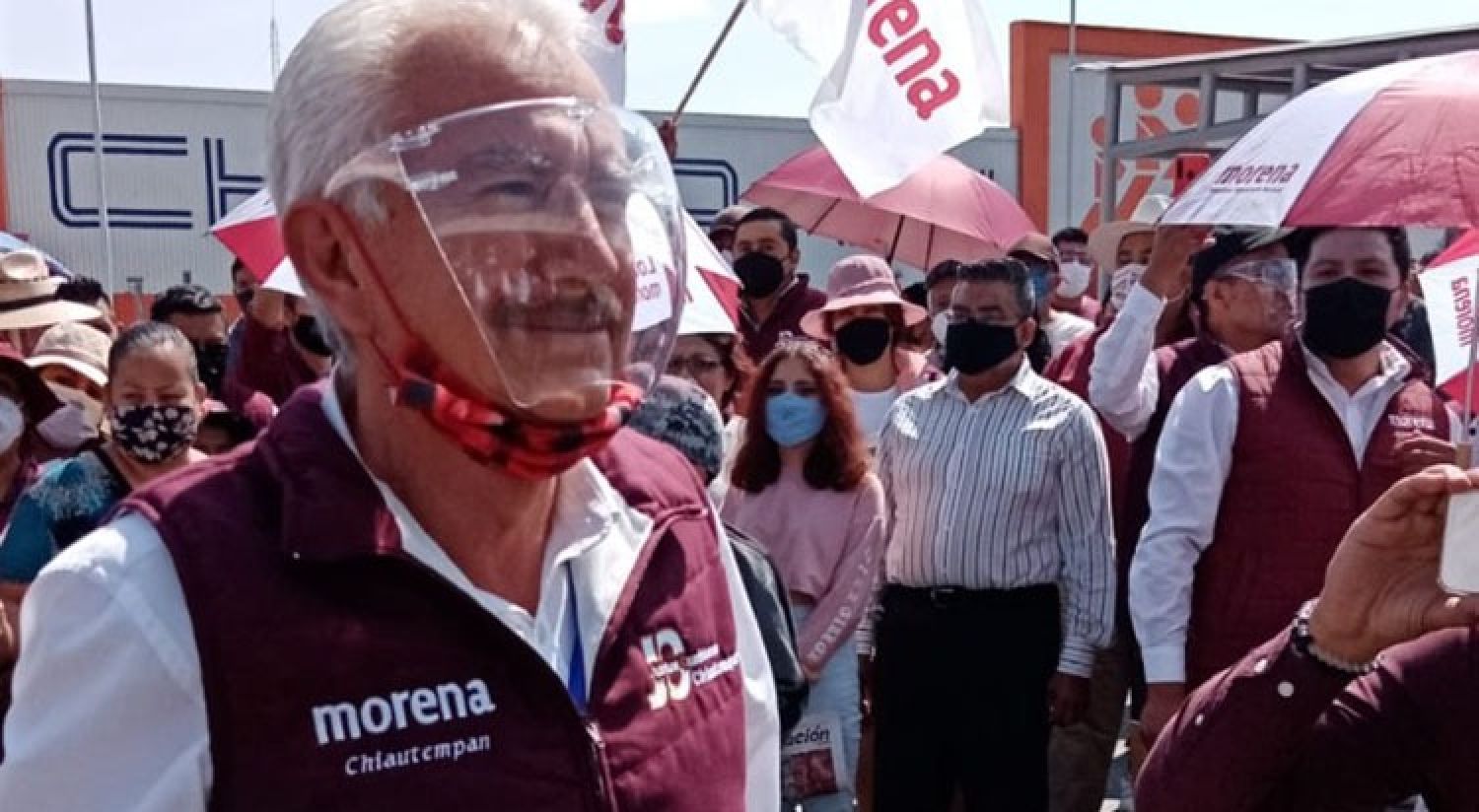 Gustavo Jiménez a la cabeza de la candidatura  a la alcaldía de Chiautempan