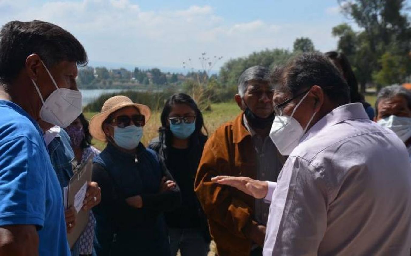 Serafín Ortiz ofrece soluciones para la localidad de Acuitlapilco