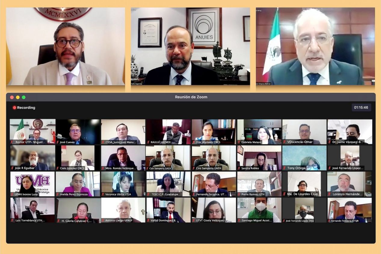 Encabeza UATx sesión ordinaria del Consejo Regional de ANUIES