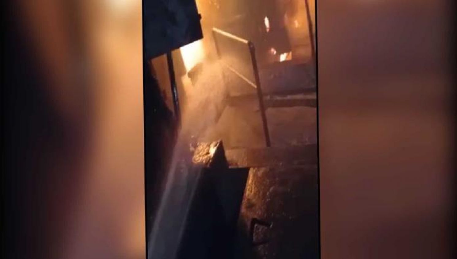 11 obreros heridos tras explosión en la planta Altos Hornos de México