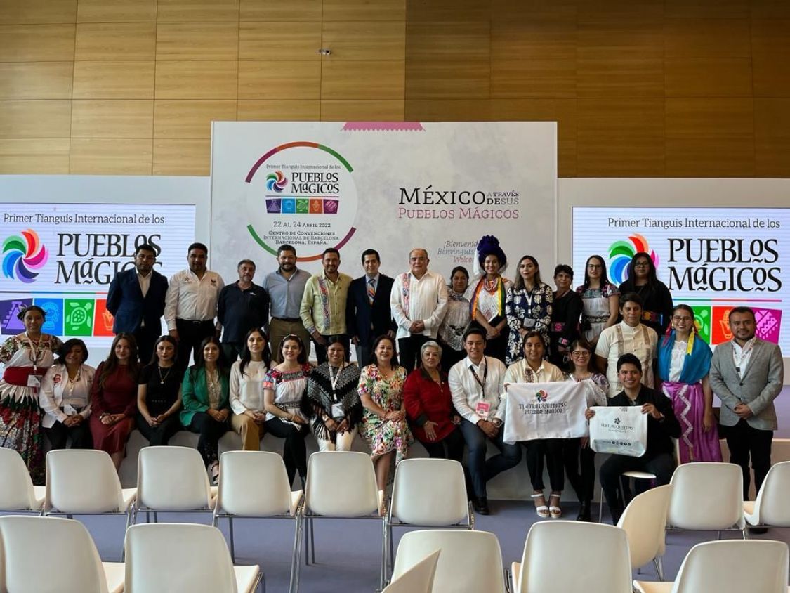 Asiste Atlixco al primer tianguis Internacional de Pueblos Mágicos en Barcelona, España