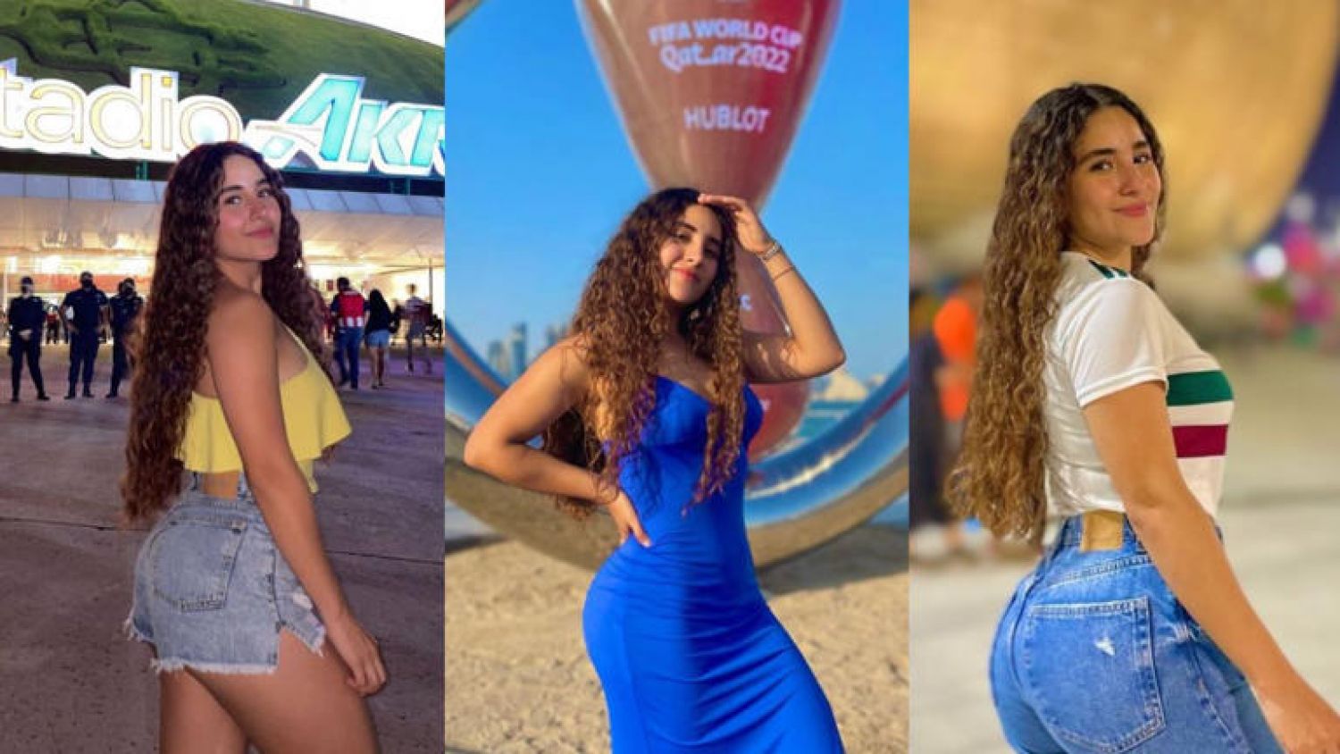 Ella es la “mexicana más guapa” que enamoró a Qatar