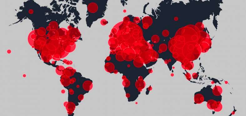 Nuevo récord de contagios diarios de Covid en el mundo; en 24 horas casi 3.4 millones